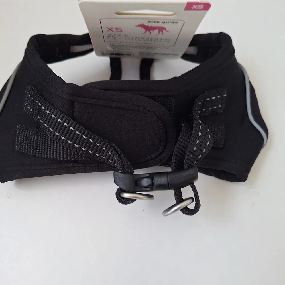 Boots & Barkley Black and Gray Dog Harness